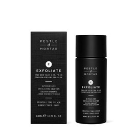 Pestle & Mortar Exfoliate 6.8% Glycolic Acid Facial Toner, Minimizes Pores and Even Skin Tone, Gentle AHA Exfoliator for face, Vegan & Cruelty-Free, 80ml