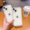 iPhone14promax Case, Korean Acsta Storage, Fits in Your Hand, Clear,