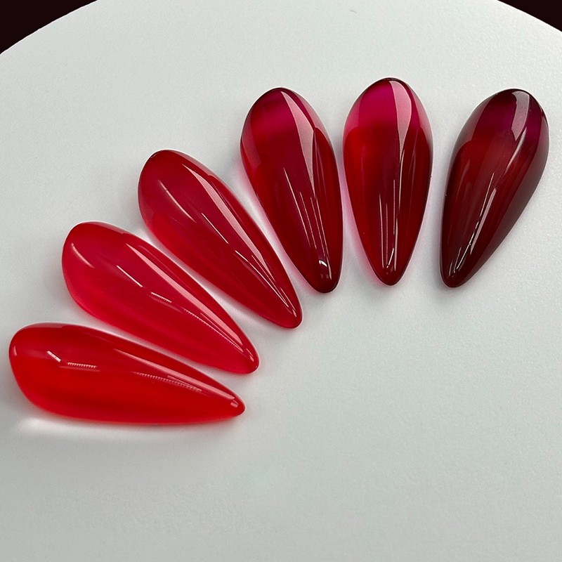 Kiss New York Kill Red 6-piece set color gel /