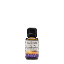 Nature's Answer 100% Pure Organic Essential Oil Blend, 0.5-Ounce, Vitality Ener-Boost
