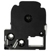 vhbw 2x Label Tape Cassette Compatible with Epson LabelWorks LW-1000P,