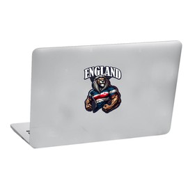 England Aufkleber Muskelmotiv Autoaufkleber Wandsticker Laptop Sticker und Kinderzimmer Deko C-A6