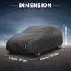 X AUTOHAUX Waterproof SUV Car Cover for SUV Length Up