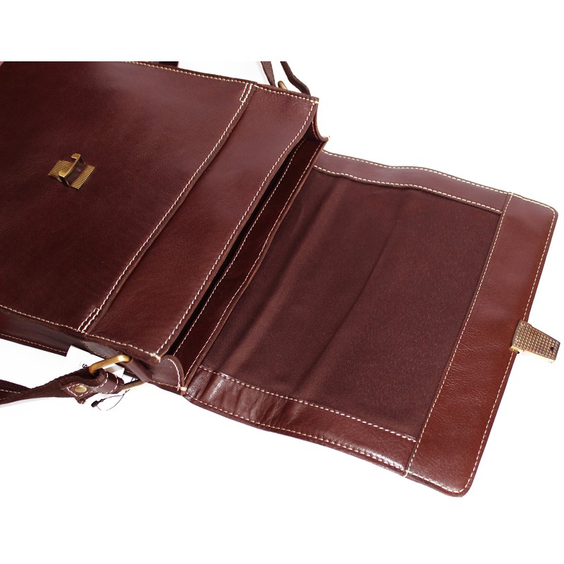 STARHIDE Women Genuine Leather Travel Messenger Cross Body Shoulder Bag