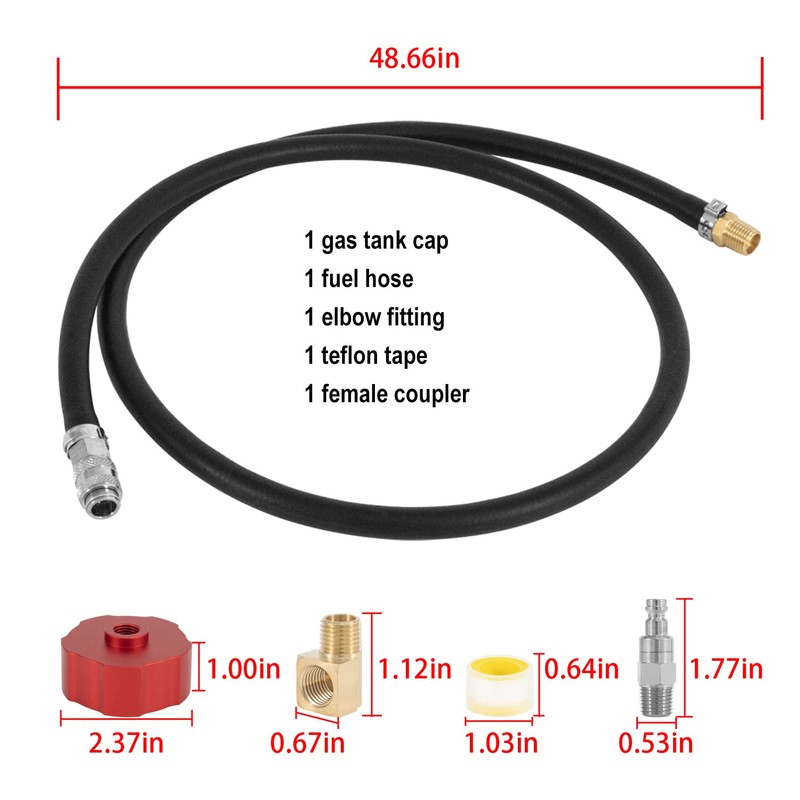 Single System Clam Parts Kit HND1.2CS Compatible With Honda EU1000i