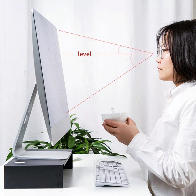 ARGENMEX Base Eleva Monitor Pc-notebook, Soporte Escritorio Estante