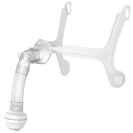 Replacement Tubing and Support Set for Airfit N20 to Airmini, Improved Exhaust Structure & Detachable Design, Lower Noise and Easier to Clean ，ItAll Supplies for CPAP Users