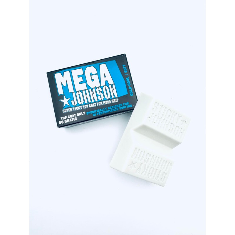 Sticky Johnson Mega Johnson Surf Wax – Cool/Cold Water Formula