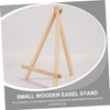 DOITOOL 2Pcs Wooden Mini Easels Small Art Display Stands for