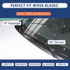 CLEARGO Windshield Wiper Blades for 2022 2023 2024 2025 Honda