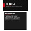 KS Tools SlimPower 515.5535 Compressed Air Angle Grinder 19,000 rpm
