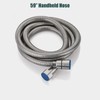 Heyalan SUS304 Stainless Steel Handheld Shower Wand High Pressure Luxury