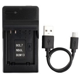 Norifon DMW-BCM13 USB Charger for Panasonic DMC-TZ55, DMC-TZ60, DMC-TZ61, Lumix DMC-FT5, DMC-TS5, DMC-TZ70, DMC-ZS40, DMC-ZS50 Camera and More