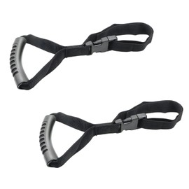 Chrmoon Car Retrofit Handle, For Getting On and Off Aid, Load Capacity, Sturdy, Adjustable Length, Elderly, Nursing Care (2 Pieces)