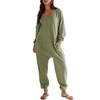 ANRABESS Jumpsuits for Women 2024 Fall Long Sleeve Casual Loose