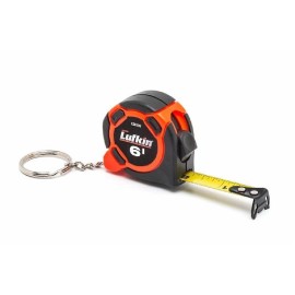 LUFKIN 6' KEY CHAIN TAPE MEASURE POCKET SIZE BRAND NEW HI-VIZ CS8506