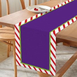 Vohado Cartoon Story Table Runner Kids Birthday Party Decorations Baby Shower Dining Room Home Kitchen Island Decor