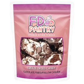 Freeze Dried Candy - Crispy Twist on Classic Chews in Resealable Bag Perfect for Gifting, Outdoor Adventures & Emergency Food Storage (Chocolate Marshmallow 3oz)