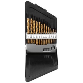 Kopinma 13Pcs Left Handed Drill Bit Set Extractor Drill Bits for Tools Accessories with Titanium Nitride Coating