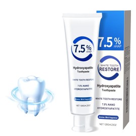 Hydroxyapatite Toothpaste, 7.5% Hydroxyapatite Toothpaste, Hydroxyapatite Toothpaste Without Fluoride, Hydroxyapatite Powder, Fluoride-free Enamel Repair and Relief of Teeth Sensitivity