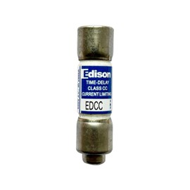 Edison EDCC5 Class CC Non-Rejection Current-Limiting Time Delay Fuse 5 Amp 600 Volt AC 300 Volt DC