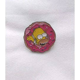 "The Simpsons" (Homer Donut) Metal Enamel Pin "Brand New".