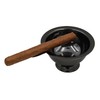 Stinky Cigar Personal Size Ashtray with 1 Stirrup, Wind Resistant