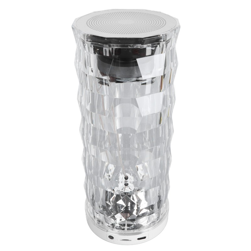 Portable Bluetooth Speaker with Touch Control Colorful Light 3D Surrounding