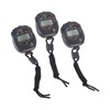 3 PCS Sports Stopwatch, High Precision Waterproof 40mah, for Timing