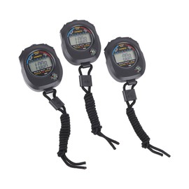 3 PCS Sports Stopwatch, High Precision Waterproof 40mah, for Timing Races, Swimming, Basketball Games