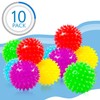 Impresa Products 10-Pack of Spiky Sensory Balls - Squeezy and