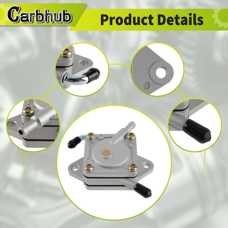 Carbhub 1014523 Fuel Pump for Club Car Gas Golf Cart