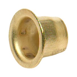 Merriway BH05093 (24 Pcs) Banjo Style Bookcase Socket Electro-Brassed Steel - Pack of 24 Pieces