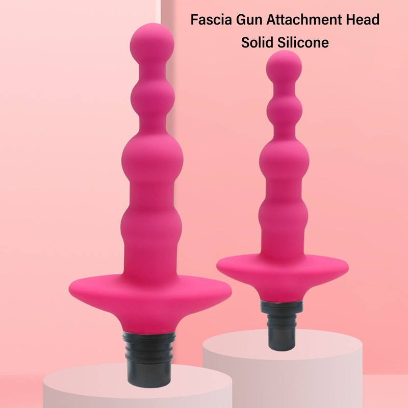 15‑16mm Caliber Massage Gun Attachment Head Silicone Waterproof Soft Fascia