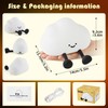 YISUN Cloud Night Light, Cute Silicone Nightlight for Baby Toddler,