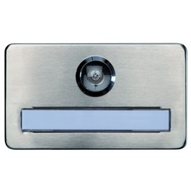 ALPERTEC Name Plate for Door Viewer cm Fire Rated 48040610 – Pack of 1
