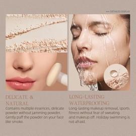 Polvos Sueltos Translúcidos Para Maquillaje, Polvos Iluminadores De Acabado Mate, Resistentes Al Agua, De Alta Definición, Sin Rastro, De Larga Duración, Control De Grasa, 04