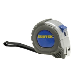 SURTEK Measuring Tape - 8m x 1" Metric Tape Measure with Double-Sided Printing & Magnetic End Hook - B122087