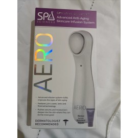 Spa Sciences AERO Advanced Anti-Aging Skincare Infusion System W/ serum  NIB