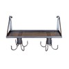 EASY-UP Pro Series Shelf with Swivel Tack Hooks | Portable