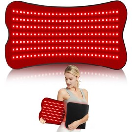 Red Light Therapy for Body, 31.5''× 14'' Eligible Red Light Therapy Pad, Dual Chip Grade 210 LEDs 660nm & 850nm Light Therapy Mat with Timer Remote Control