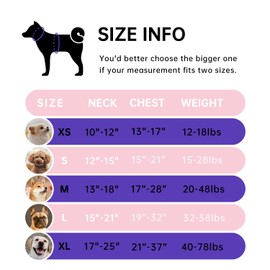 IVY&LANE No Pull Dog Harness with Leash Set, Reflective No Choke Pet Vest,Adjustable Oxford Dog Vest Harness with Easy Control Handle for Large Dogs (Checkered Pink,L)