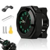 Motorcycle Watch Handlebar, Bicycle Watch for Handlebars with Light Function,