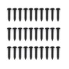 30 Pcs Black Interior Trim Screws #8 M4.2-1.41,fits for Ford