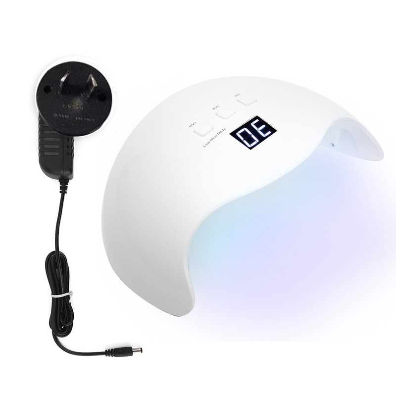 48W Intelligent Nail Lamp for Drying Nail Gels Time Setting