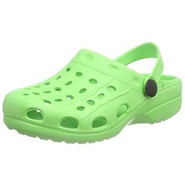 Playshoes Kids' Eva Badeschuhe, Gartenschuhe Beach & Pool Shoes Green 29, 7.5 Child UK