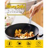 Pack of 2 Silicone Solid Turner, Non Stick Slotted Kitchen
