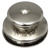 Loxx® Top Button Large 15 mm Stainless Steel Pack of