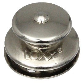 Loxx® Top Button Large 15 mm Stainless Steel Pack of 10