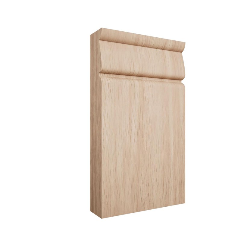 3 3/4"W x 6 1/2"H x 1"P Americraft Solid Hardwood